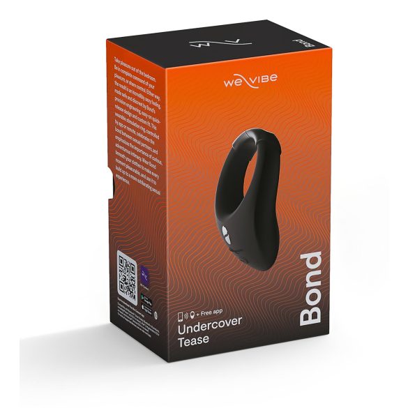 We-Vibe Bond - έξυπνο δονητικό δαχτυλίδι (μαύρο)
