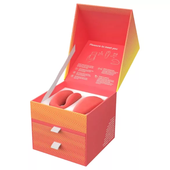 We-Vibe Chorus - Δονητής ζευγαριού με έλεγχο μέσω εφαρμογής (πορτοκαλί)