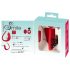SMILE Slim Panty - Δονητής κλειτορίδας με μπαταρία και ραδιόφωνο (κόκκινο)
