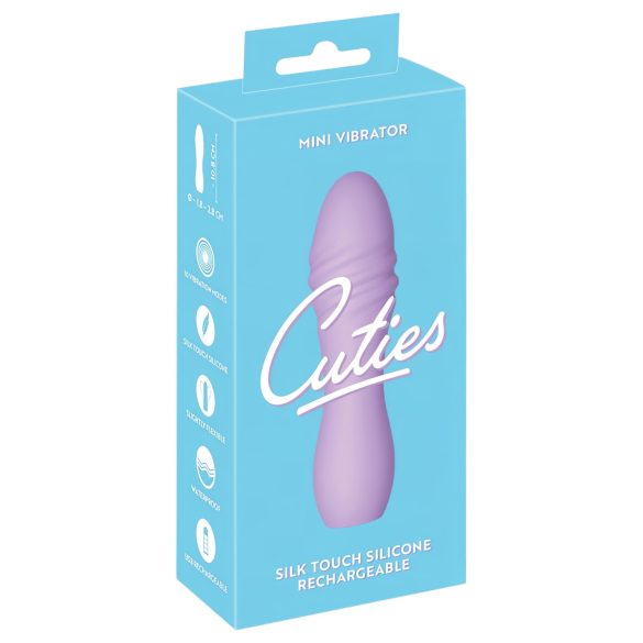 Cuties Mini 3 - Μικρό αδιάβροχο σπειροειδές δονούμενο (μωβ)