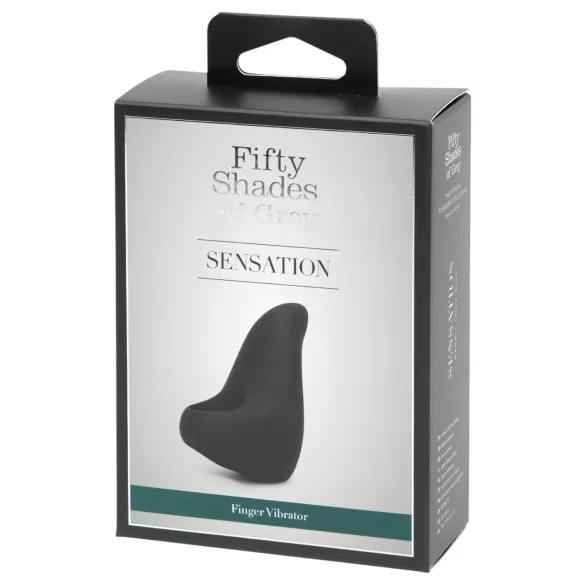 Fifty Shades of Grey - δονητής δαχτύλου Sensation Finger - μαύρο