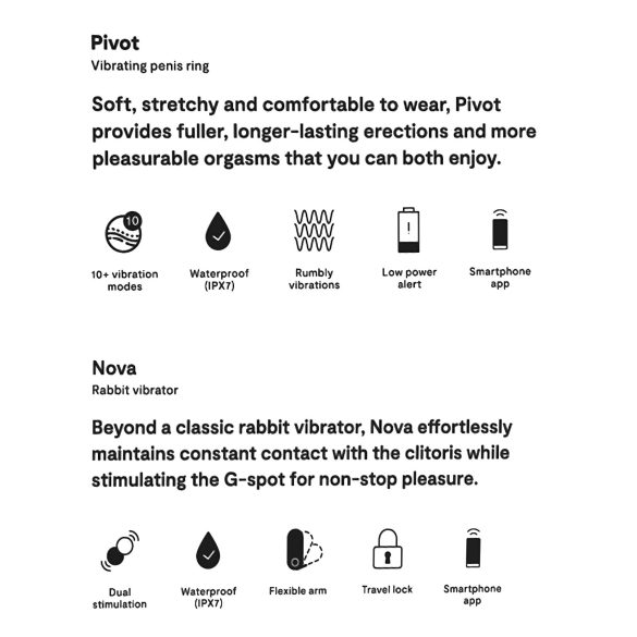 We-Vibe Date Night - ζευγάρια δονητής σετ 2 τεμαχίων