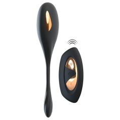   XOUXOU - δονητικό αυγό με χειριστήριο - ασύρματο - μαύρο