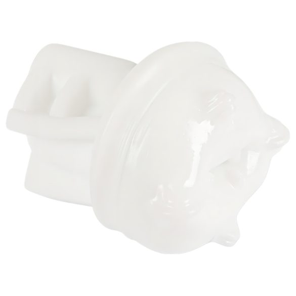 STROKER - ανδρικός αυνανιστής με δόνηση και αναρρόφηση - λευκό