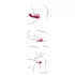 You2Toys - διπλός strapless δονητής με τηλεχειριστήριο - κόκκινο