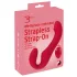 You2Toys - διπλός strapless δονητής με τηλεχειριστήριο - κόκκινο