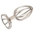 ANOS Metal 3,8cm - μεταλλικό αναλ βύσμα (ασημί)
