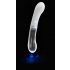 You2toys Liaison LED δονητής - σιλικόνη και γυαλί (διάφανο-λευκό)