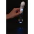 You2toys Liaison LED δονητής - σιλικόνη και γυαλί (διάφανο-λευκό)