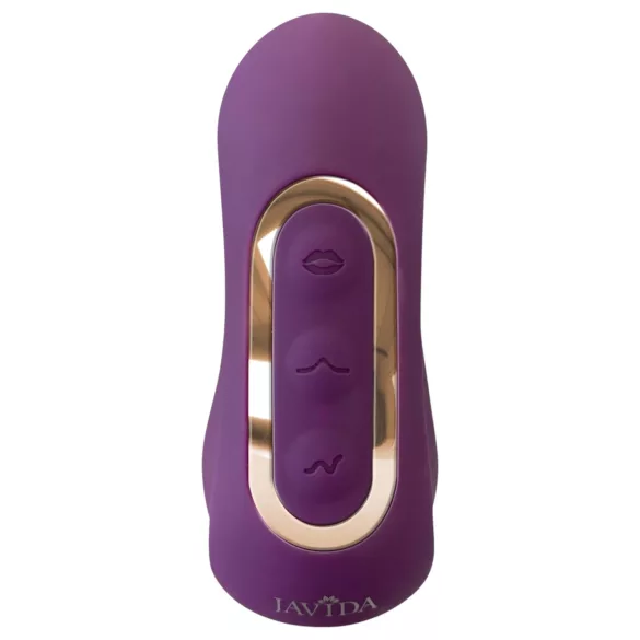 Javida - δονητής clitoris 4 σε 1 - lila - πολλαπλές λειτουργίες