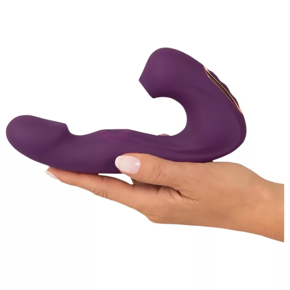 Javida - δονητής clitoris 4 σε 1 - lila - πολλαπλές λειτουργίες