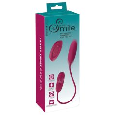   Smile Love Egg Duo - δονητικό αυγό διπλό για πρωκτό & γυναικείο σημείο