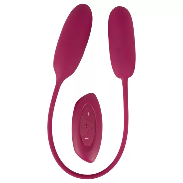 Smile Love Egg Duo - δονητικό αυγό διπλό για πρωκτό & γυναικείο σημείο