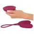 Smile Love Egg Duo - δονητικό αυγό διπλό για πρωκτό & γυναικείο σημείο