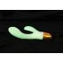 You2Toys Glow - Φώσφορος δονητής με κλειτοριδικό βραχίονα (λευκός)