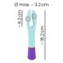 You2Toys Δίδυμος Πειρασμός – Επαναφορτιζόμενο & Αδιάβροχο Vibrator