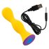 You2Toys Σκανδαλιάρης - επαναφορτιζόμενος, αδιάβροχος δονητής πρωκτού (κίτρινος)
