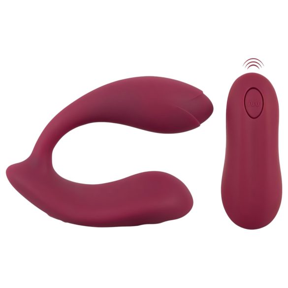 You2Toys Rose - Κόκκινος φορητός δονητής με τηλεχειριστήριο