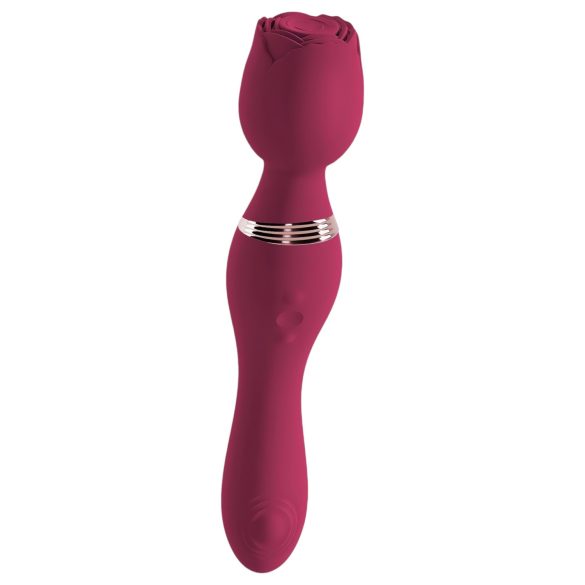You2Toys Rosenrot - Επαναφορτιζόμενο Βιμπράτορας σε Σχήμα Ρόδου (Κόκκινο)