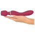You2Toys Rosenrot - Επαναφορτιζόμενο Βιμπράτορας σε Σχήμα Ρόδου (Κόκκινο)