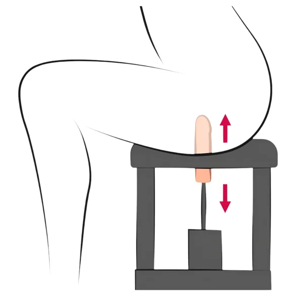 The Banger Sit-On-Climaxer - Δονητική Τράπεζα (μαύρο)