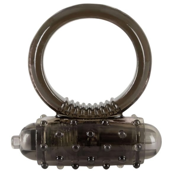 You2Toys - δαχτυλίδι πέους δόνηση σιλικόνη μαύρο