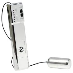   You2Toys - δονούμενο αυγό - ασημί - γυναικείο σεξουαλικό βοηθημα