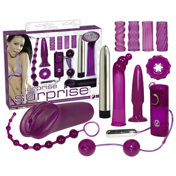 You2Toys - Ερωτικές Εκπλήξεις - Σετ Δονητών (12 τεμαχίων)