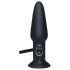 You2Toys True Black - Δονητής Πρωκτού με Αντλία (Μαύρο)