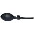 You2Toys True Black - Δονητής Πρωκτού με Αντλία (Μαύρο)