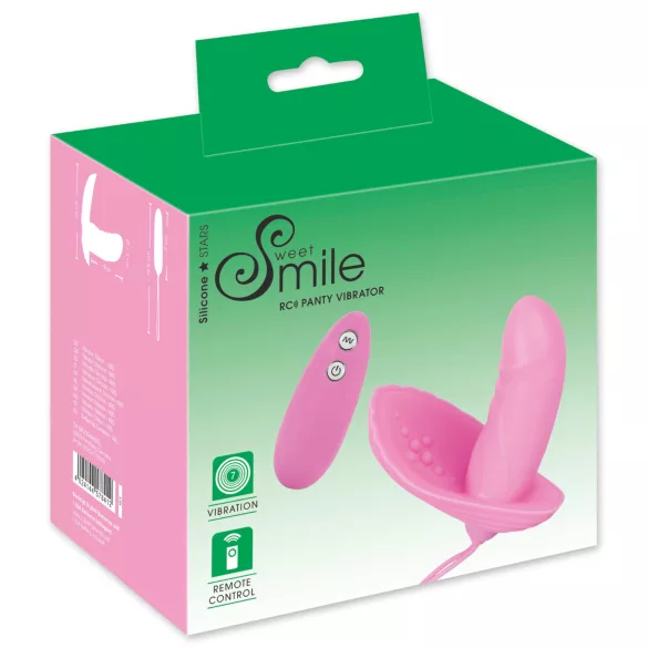 SMILE Shelly - δονούμενο αυγό με τηλεχειριστήριο - ροζ - γυναίκα