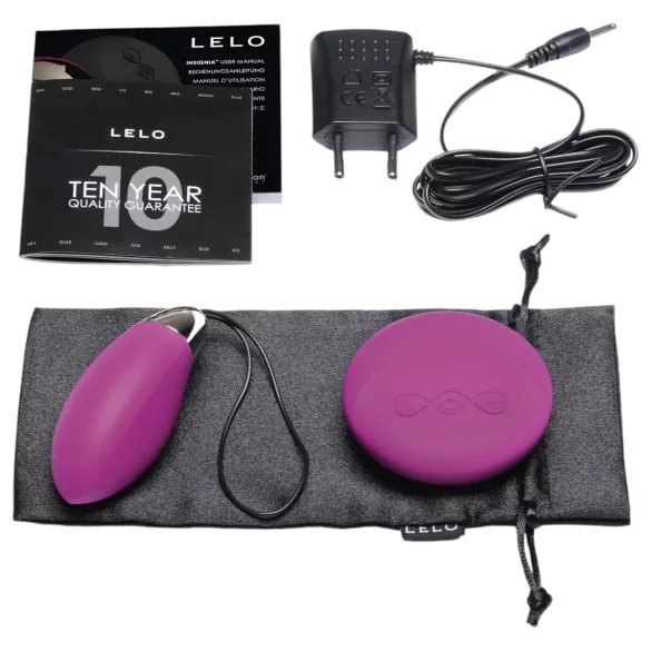 LELO Lyla 2 - δονητικό αυγό με τηλεχειριστήριο - μωβ