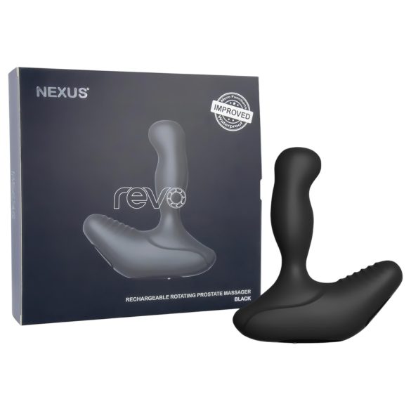 Nexus Revo - περιστρεφόμενος δονητής προστάτη (μαύρο)