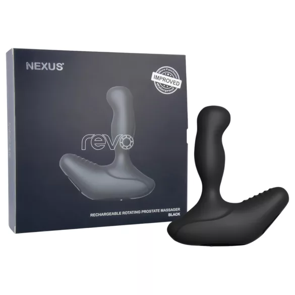 Nexus Revo - περιστροφικός δονητής προστάτη (μαύρο)