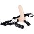 You2Toys - δονητής strap-on για ζευγάρια - φυσικό χρώμα
