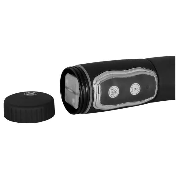 You2Toys - δονητής προστάτη με περιστροφή - σιλικόνη μαύρο