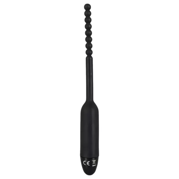 You2Toys - ουρηθρικός δονητής με σφαίρες - 0,8cm - μαύρο