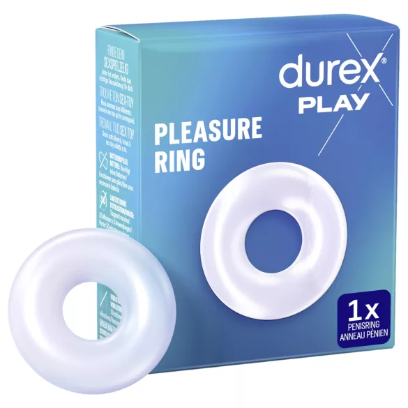 Durex - δαχτυλίδι πέους - διαφανές - pleasure ring