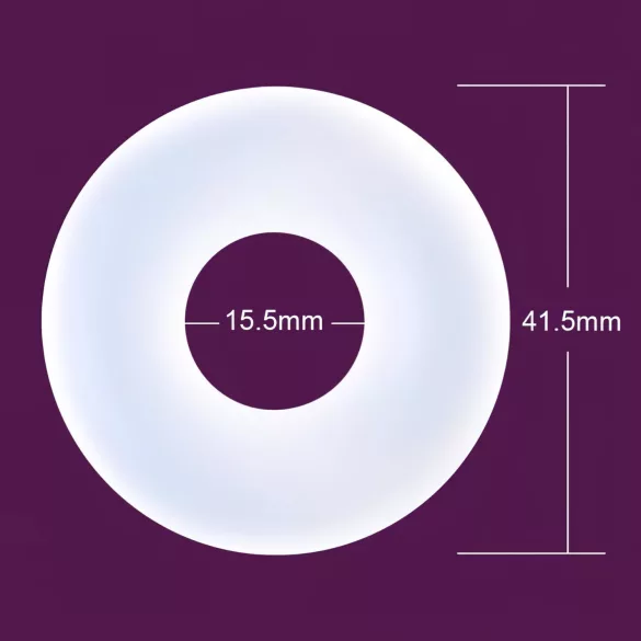 Durex - δαχτυλίδι πέους - διαφανές - pleasure ring