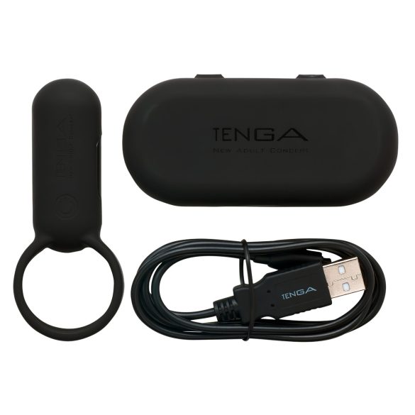 TENGA Smart Vibe δαχτυλίδι δόνησης (μαύρο)