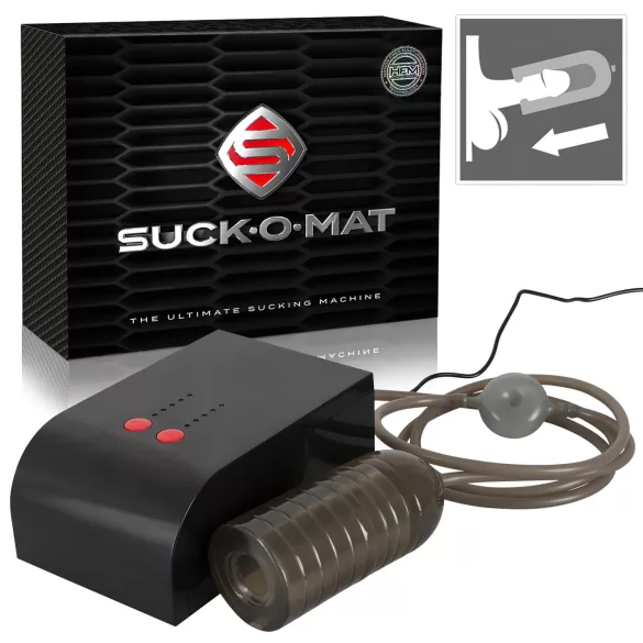 Suck-O-Mat - ανδρικό αυτόματο masturbator - ισχυρή αναρρόφηση - ρεύματος