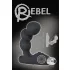 Rebel - δονητής προστάτη με σφαιρίδια - μαύρο