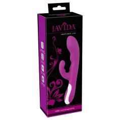   Javida - δονητής κλειτορίδας με θέρμανση - σιλικόνη ροζ