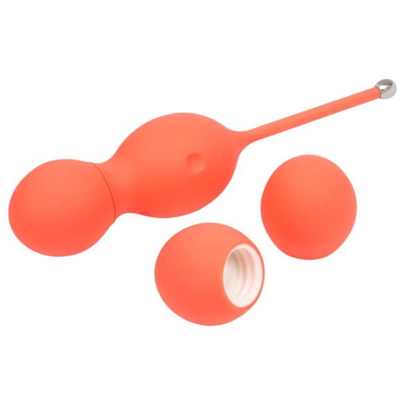 We-Vibe Bloom - σφαίρες kegel με ανταλλάξιμα βάρη - πορτοκαλί
