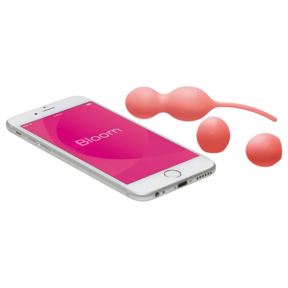We-Vibe Bloom - σφαίρες kegel με ανταλλάξιμα βάρη - πορτοκαλί