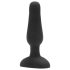 b-Vibe Novice - αρχάριος πρωκτικός δονούμενος (μαύρο)