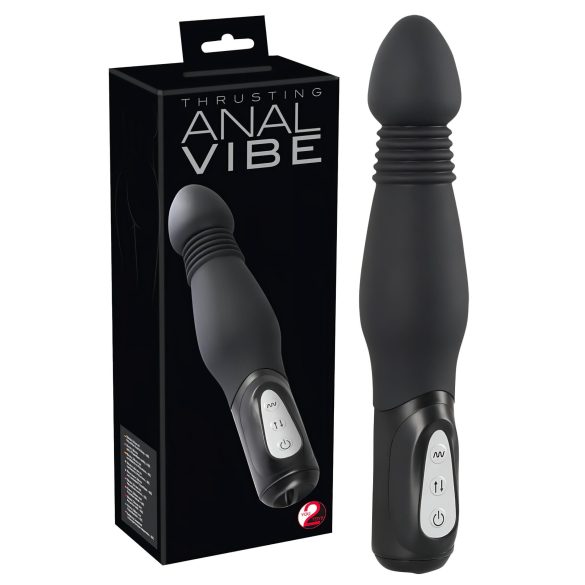 You2Toys - Anal Vibe - δονητής για πρωκτική χρήση (μαύρος)