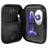 b-Vibe Rimming - Περιστροφικός πρωκτικός δονητής με χάντρες (μωβ)