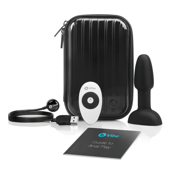 b-Vibe Rimming - Περιστρεφόμενο Αν. Βιμπράτορας (Μαύρο)