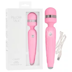   Pillow Talk Cheeky Wand - δονητής μασάζ με μπαταρία (ροζ)